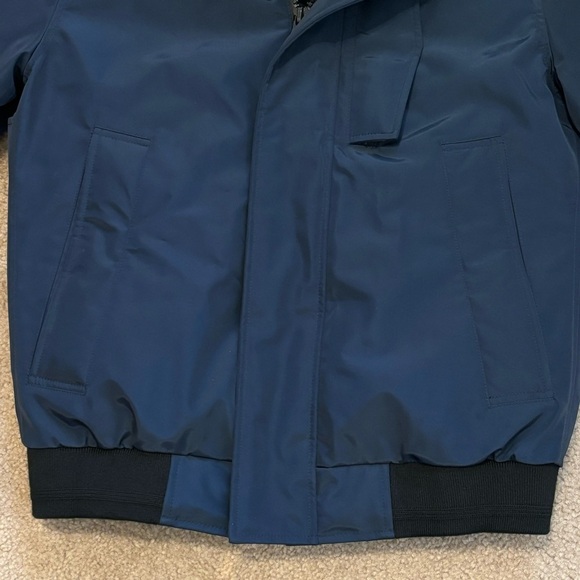 Marc New York Andrew Marc Navy Puffer Down Filled Jacket Men’s Small - Picture 8 of 16